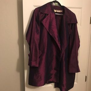 Purple jacket